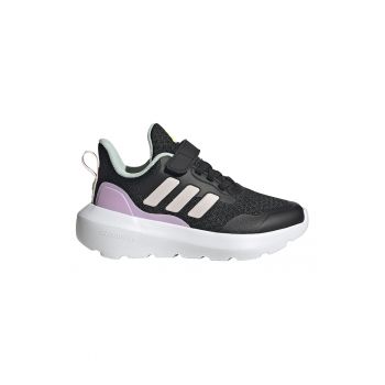 Pantofi sport cu talpa wedge si inchidere velcro Forta Run 3.0