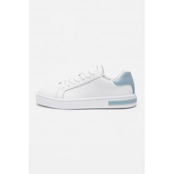 Pantofi sport low-cut de piele