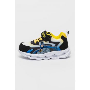 Pantofi sport textili cu lumini Batman