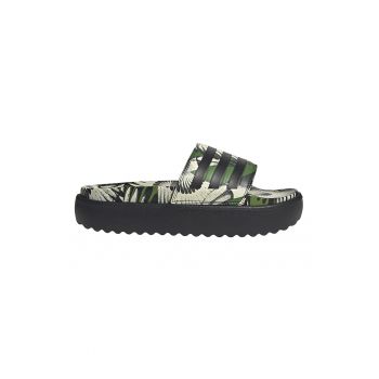 Papuci cu talpa flatform si model Adilette