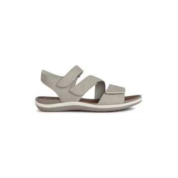Sandale de piele ecologica cu velcro