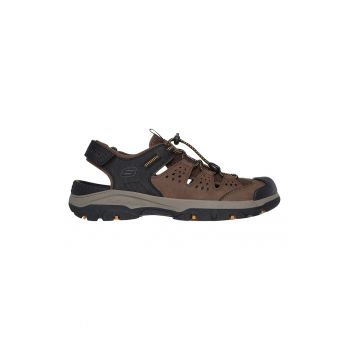 Sandale de piele ecologica si material textil Tresmen Menard