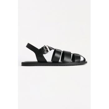 Sandale fisherman din piele