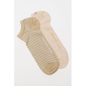 Set de sosete scurte din amestec de bumbac - 2 perechi