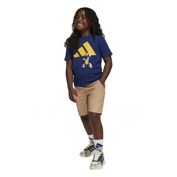 Set de tricou si pantaloni scurti din amestec de bumbac - 2 piese