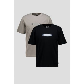 Set de tricouri cu logo - 2 piese