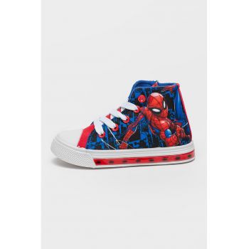 Tenisi cu LED Spiderman