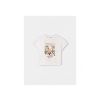 Tricou copii -  13881 - Alb - Bumbac