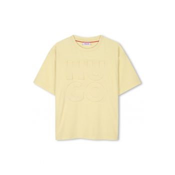 Tricou cu logo supradimensionat