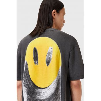 Tricou din bumbac cu maneci cazute Party Wave