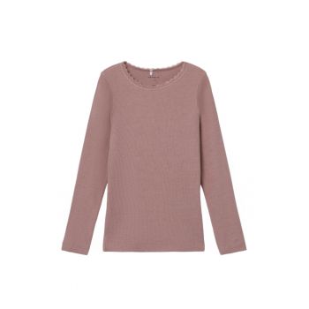 Bluza fete -  Bumbac/Modal - Roz
