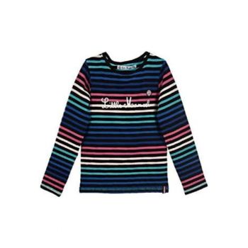 Bluza pentru fetite  bumbac/elastan - multicolor -