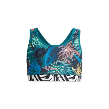 Bluza sport  152 - multicolor - poliester reciclat - elastan - pentru fete - set -