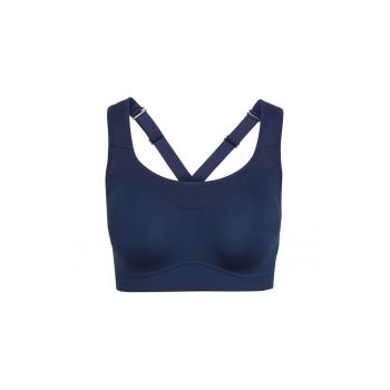Bustiera sport dama  Karlie Kloss - poliester - bleumarin