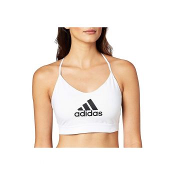 Bustiera sport  poliester/elastan - alb -