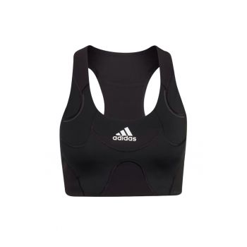 Bustiera sport  poliester/elastan - negru -