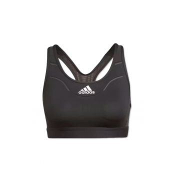 Bustiera sport  poliester/elastan - negru -