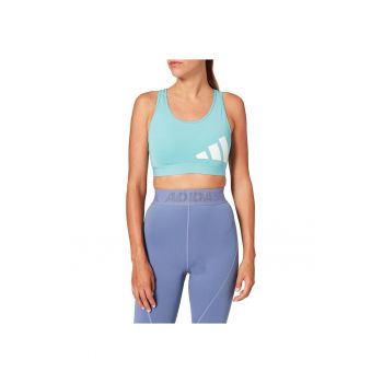 Bustiera sport  poliester - pentru fitness si alergare - turcoaz -