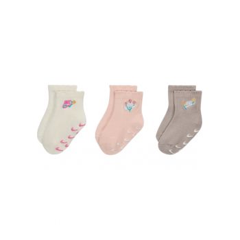 Ciorapi  Flowral 3 Perechi Multicolor