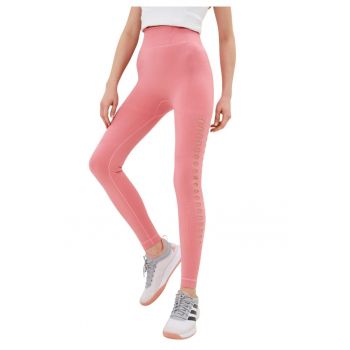 Colanti sport dama -  poliamida/elastan/poliester - roz -
