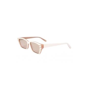 Ochelari de soare dama Kendall+Kylie Lolita - bej - 56x15x145mm - design elegant
