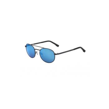 Ochelari de soare Lifestyle  Ova polarizati - Gri mat/Albastru