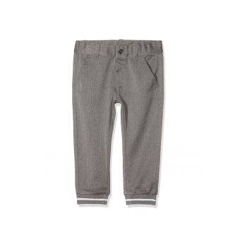Pantaloni baieti -  Poliester/Bumbac - Gri -