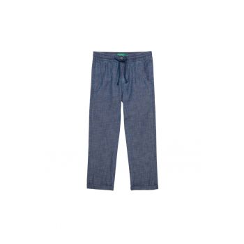 Pantaloni copii -  Albastru - Bumbac -