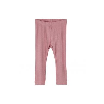 Pantaloni fete -  Roz - Bumbac/Modal -