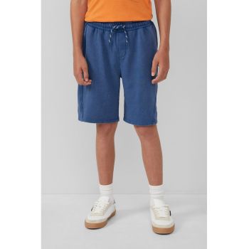 Pantaloni scurti relaxed fit cu talie ajustabila