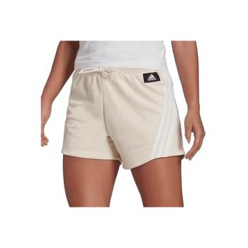 Pantaloni scurti sport dama  bumbac/poliester - bej -