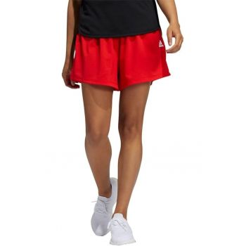 Pantaloni scurti sport dama  elastan/poliester - rosu -