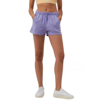 Pantaloni scurti sport dama  in/viscoza - mov -