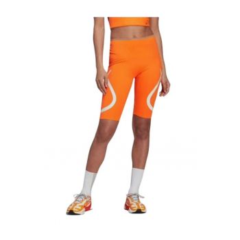 Pantaloni scurti sport dama  Stella McCartney - poliester/elastan - portocaliu -