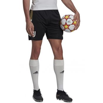 Pantaloni scurti sport  negri - poliester reciclat - pentru alergare/antrenament -