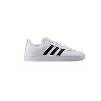 Pantofi sport copii  VL Court 2.0 - alb - piele ecologica - cauciuc -