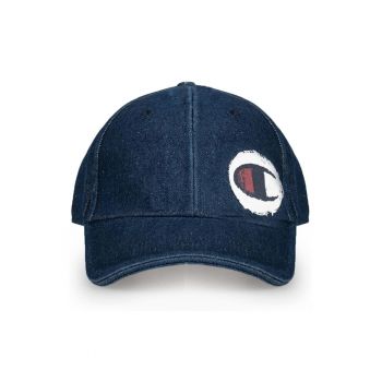 Sapca unisex  albastra - din bumbac - cu logo - sezon vara