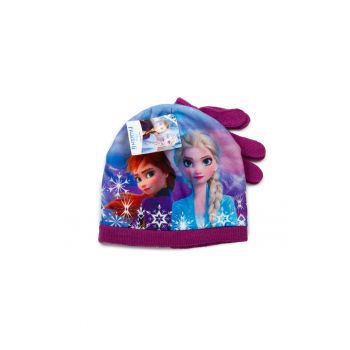 Set Caciula si Manusi  Frozen Acril