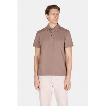 Tricou polo cu model uni