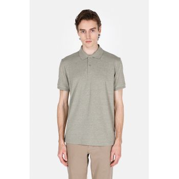 Tricou polo cu model uni