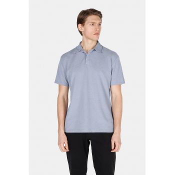 Tricou polo cu model uni