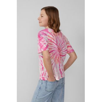 Tricou regular-fit din bumbac cu model tie-dye