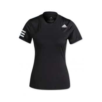 Tricou sport -  alergare/antrenament - respirabil - negru - poliester reciclat -