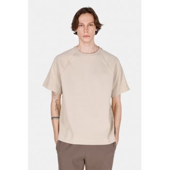 Tricou supradimensionat din amestec de bumbac