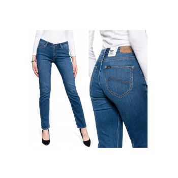 Blugi dama -  Marion Straight - 35405-52 - Bumbac - Lungi - Regular fit - Denim - W34-L33 US - Albastru