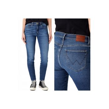 Blugi dama - W27Htx35E - 43187-85 - Bumbac - Lungi - Petite - Denim - W28-L32 US - Albastru Blugi dama - W27Htx35E - 43187-85 - Bumbac - Lungi - Petite - Denim - W28-L32 US - Albastru