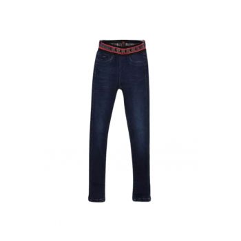Blugi fete -  Bumbac/Poliester - Bleumarin -