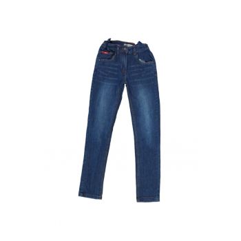 Blugi pentru fete -  Bumbac/Elastan - Bleumarin -