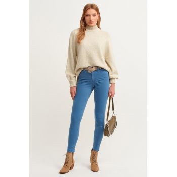Blugi skinny cu talie inalta Venice