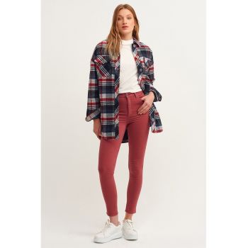 Blugi skinny cu talie inalta Venice